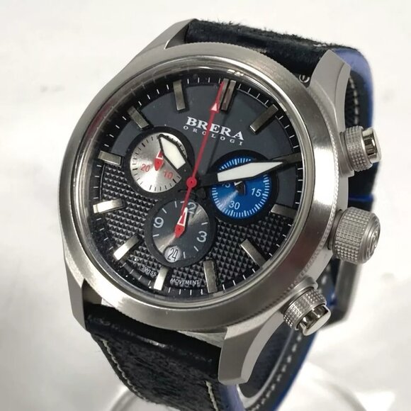 BRERA OROLOGI Eterno Chrono Men\'s Watch Watch Wristwatch Unused main image 7